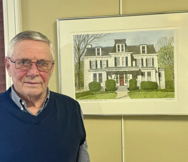 GFG resident’s paintings of historic homes