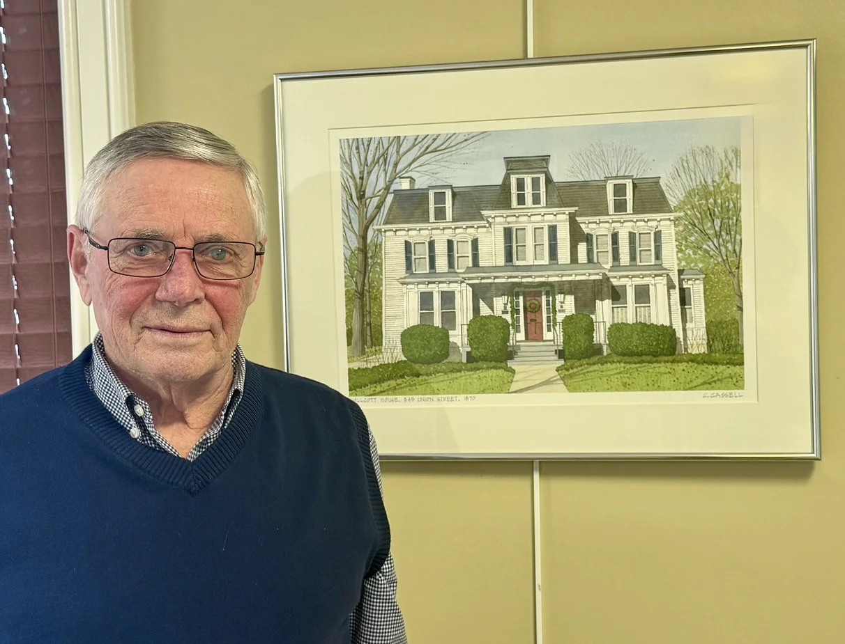 GFG resident’s paintings of historic homes